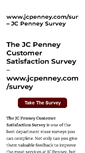 Mobile Screenshot of jc-penney-survey.com